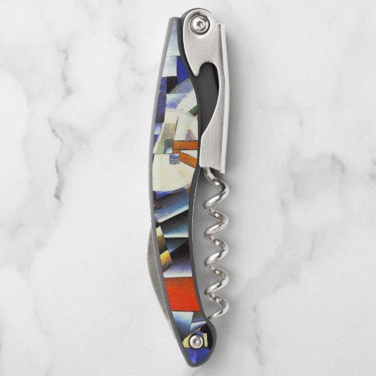 Malevich Kazimir The Knifegrinder Kurkentrekker (Achterkant)