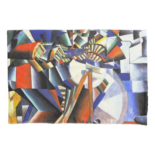 Malevich Kazimir The Knifegrinder Kussensloop (Voorkant)