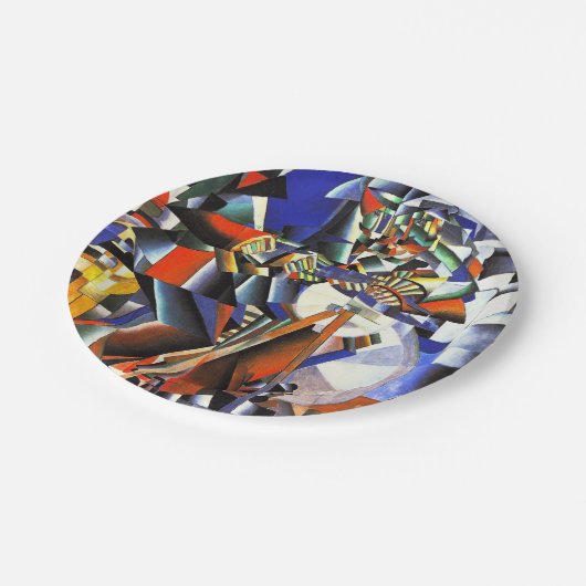 Malevich Kazimir The Knifegrinder Papieren Bordje (Gekanteld)