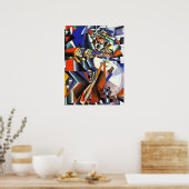 Malevich Kazimir The Knifegrinder Poster (Keuken)