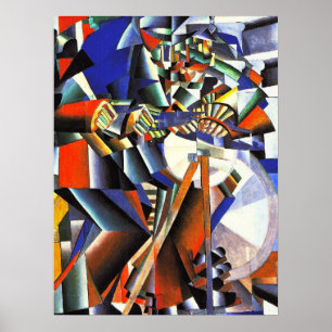 Malevich Kazimir The Knifegrinder Poster