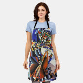 Malevich Kazimir The Knifegrinder Schort (Gedragen)