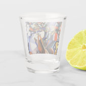Malevich Kazimir The Knifegrinder Shot Glas (Achterkant)