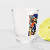 Malevich Kazimir The Knifegrinder Shot Glas (Links)