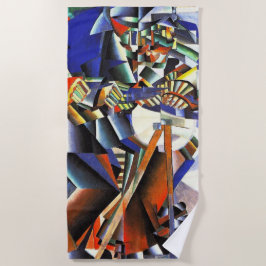 Malevich Kazimir The Knifegrinder Strandlaken