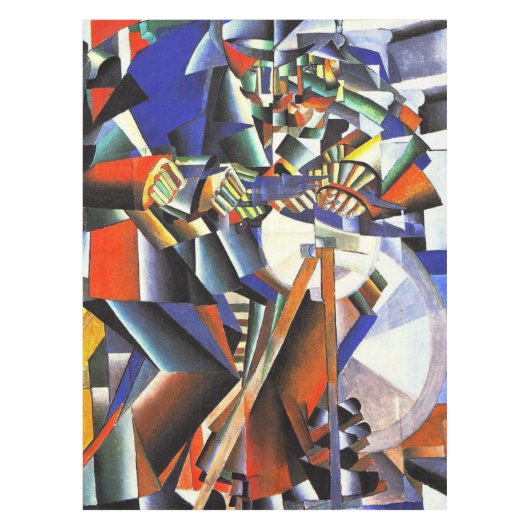 Malevich Kazimir The Knifegrinder Tafelkleed (Voorkant)