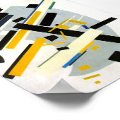 Malevich Print, Supremus No. 58, Mat Poster (Hoek)