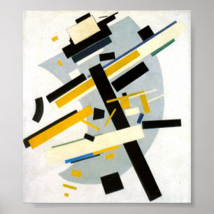 Malevich Print, Supremus No. 58, Mat Poster