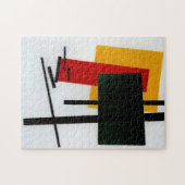 Malevich - Suprematism 1915, beroemde abstracte ku Legpuzzel (Horizontaal)
