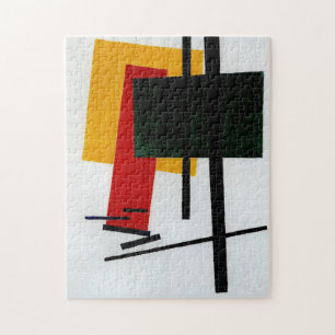 Malevich - Suprematism 1915, beroemde abstracte ku Legpuzzel