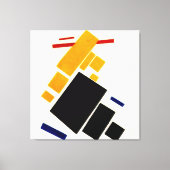 Malevich - Suprematism Composition, Vliegtuig Canvas Afdruk (Voorkant)