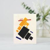 Malevich - Suprematism Composition, Vliegtuig Feestdagenkaart (Staand voorkant)