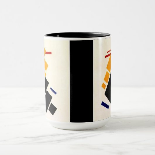 Malevich - Suprematism Composition, Vliegtuig Mok (Midden)