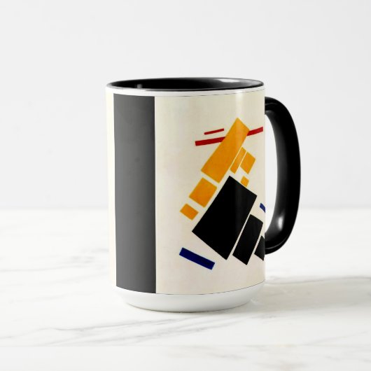 Malevich - Suprematism Composition, Vliegtuig Mok (Voorkant rechts)