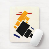 Malevich - Suprematism Composition, Vliegtuig Muismat (Met muis)