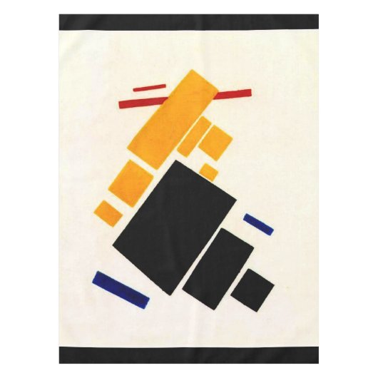 Malevich - Suprematism Composition, Vliegtuig Tafelkleed (Voorkant)