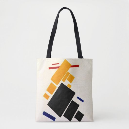 Malevich - Suprematism Composition, Vliegtuig Tote Bag (Voorkant)