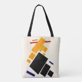 Malevich - Suprematism Composition, Vliegtuig Tote Bag (Achterkant)