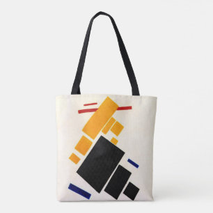 Malevich - Suprematism Composition, Vliegtuig Tote Bag