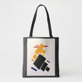 Malevich - Suprematism Composition, Vliegtuig Tote Bag (Voorkant)