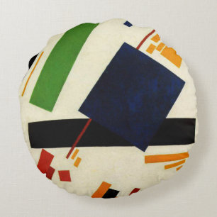 Malevich - suprematistische schilderij rond kussen