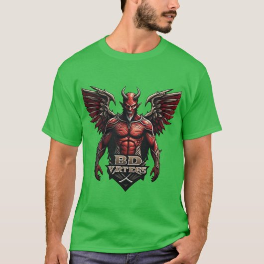 Malevolent Devil Angel Esports T-shirt (Voorkant)