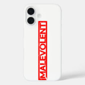 Malevoluent Stamp Case-Mate iPhone Case (Achterkant)