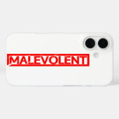 Malevoluent Stamp Case-Mate iPhone Case (Achterkant (horizontaal))