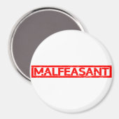 Malfeasant Stamp Magneet (Voorkant / Achterkant)