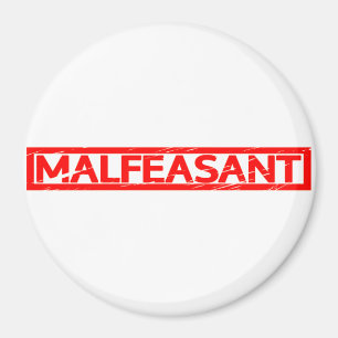 Malfeasant Stamp Magneet