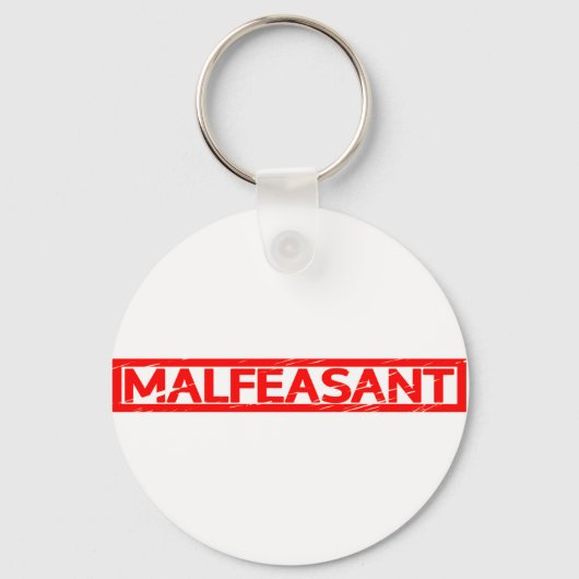Malfeasant Stamp Sleutelhanger (Voorkant)