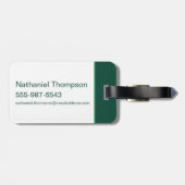 Malfidus Family Crest Graphic Bagagelabel (Achterkant horizontaal)