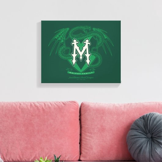Malfidus Family Crest Graphic Canvas Afdruk (Insitu (Woonkamer))