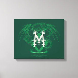 Malfidus Family Crest Graphic Canvas Afdruk