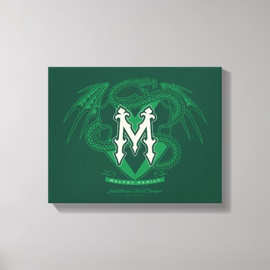 Malfidus Family Crest Graphic Canvas Afdruk (Voorkant)