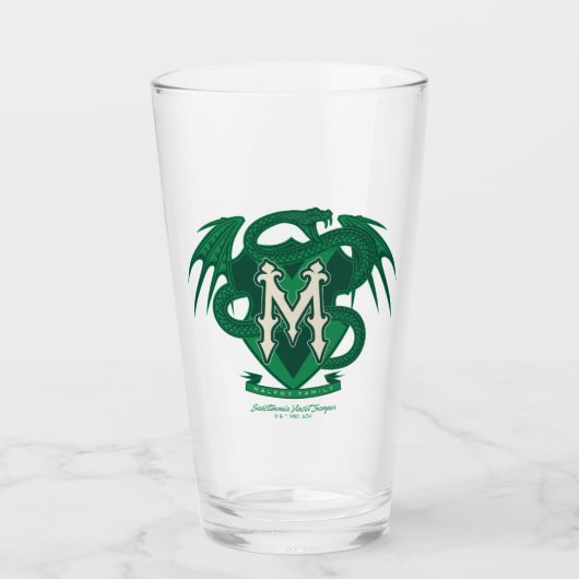 Malfidus Family Crest Graphic Glas (Voorkant)