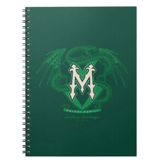 Malfidus Family Crest Graphic Notitieboek (Voorkant)