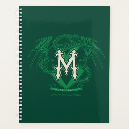Malfidus Family Crest Graphic Planner (Voorkant)