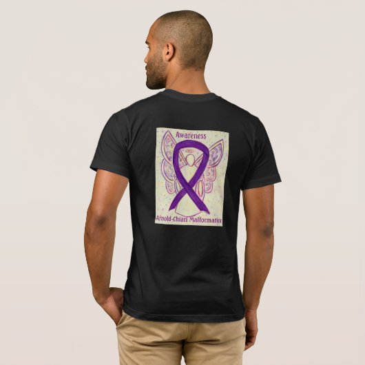 Malformatie Arnold-Chiari Bewustheid Shirten T-shirt (Achterkant volledig)