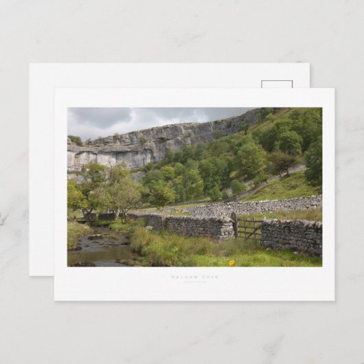 Malham Cove Briefkaart (Voorkant / Achterkant)