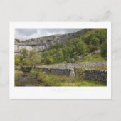 Malham Cove Briefkaart (Voorkant)