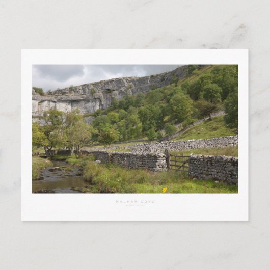 Malham Cove Briefkaart (Voorkant)