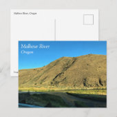 Malheur, Oregon Briefkaart (Voorkant / Achterkant)