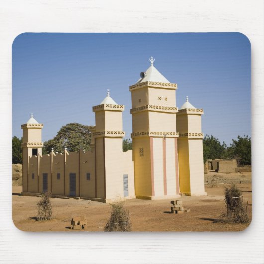 Mali, Bamako. Moskee, Bamako-Djenneweg Muismat (Voorkant)