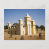 Mali, Bamako. Mosque, Bamako-Djenne Road Briefkaart (Voorkant)