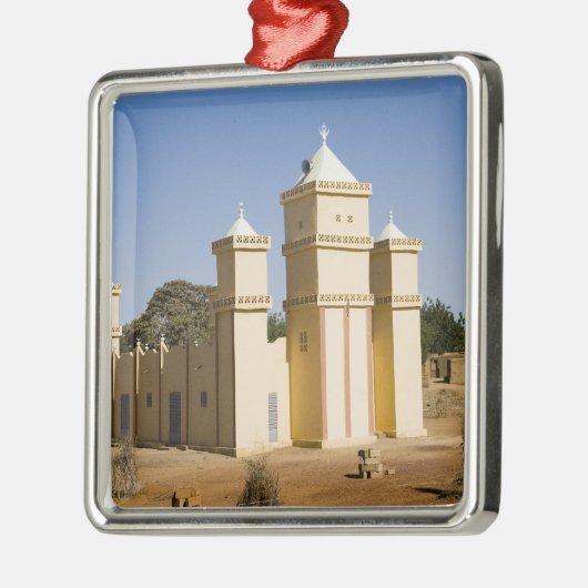 Mali, Bamako. Mosque, Bamako-Djenne Road Metalen Ornament (Links)