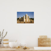 Mali, Bamako. Mosque, Bamako-Djenne Road Poster (Keuken)