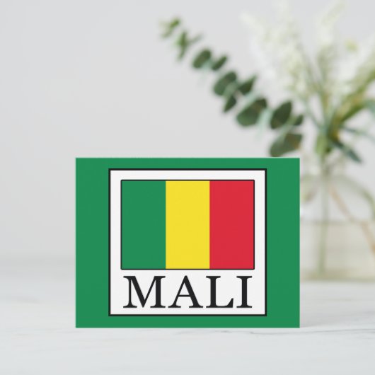 Mali Briefkaart (Staand voorkant)