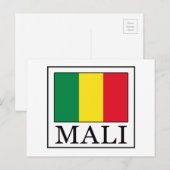 Mali Briefkaart (Voorkant / Achterkant)
