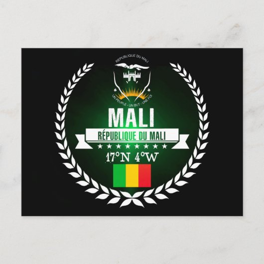 Mali Briefkaart (Voorkant)
